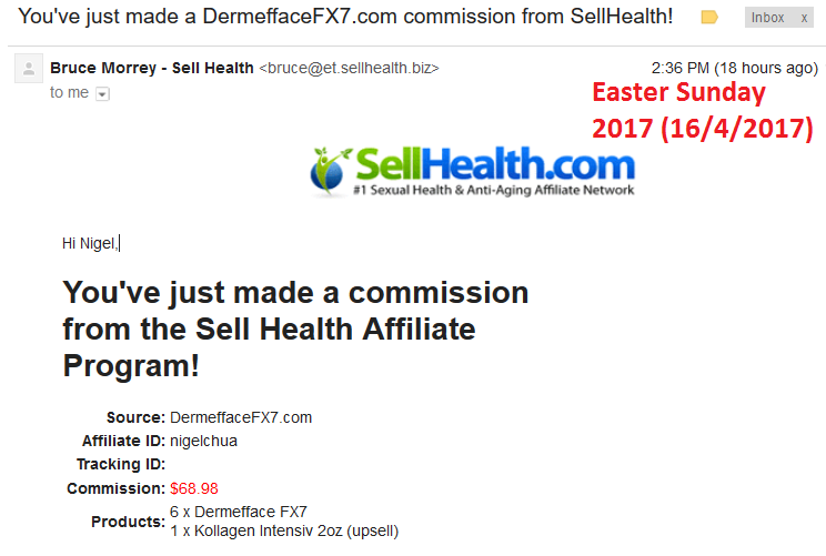 20170416 SellHealth Affiliate Commission