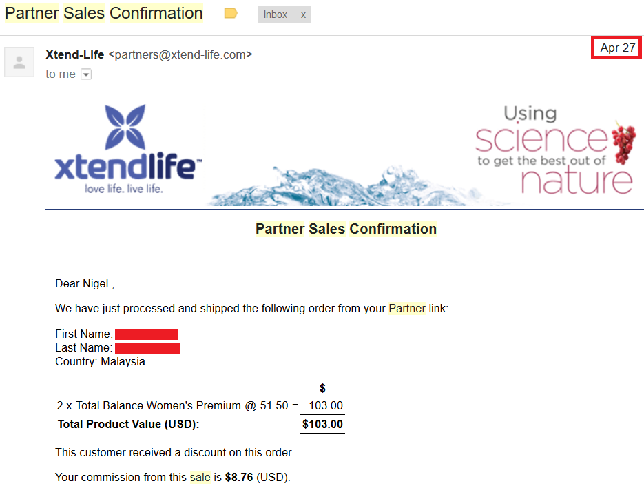 20180427 xtend life affiliate commissions