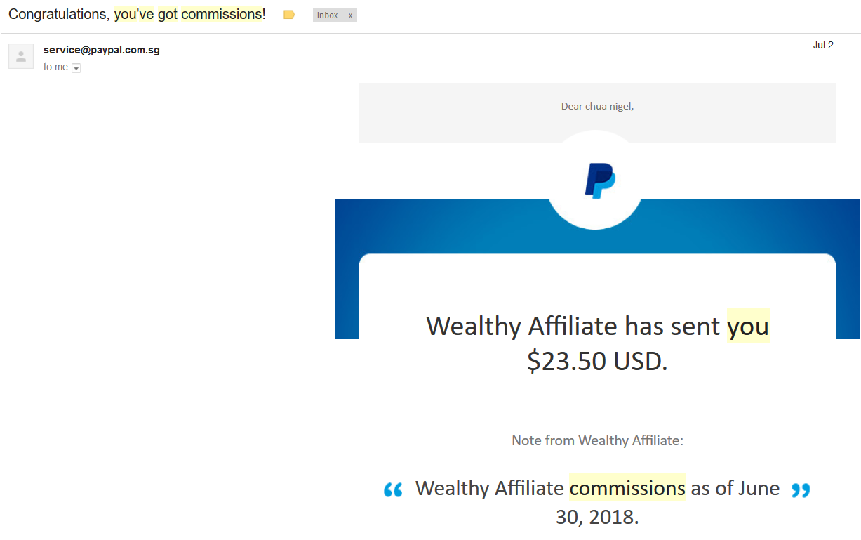 20180702 wealthy affiliate commisions