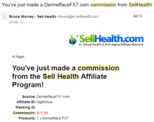 SellHealth Affiliate Commission