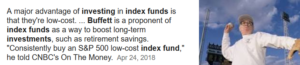 buffet on index investing