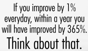improve every day 1 percent
