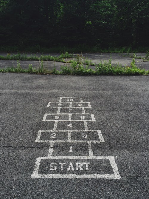 start starting over